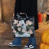 Load image into Gallery viewer, Suitcase Transparent Acrylic Flower Box