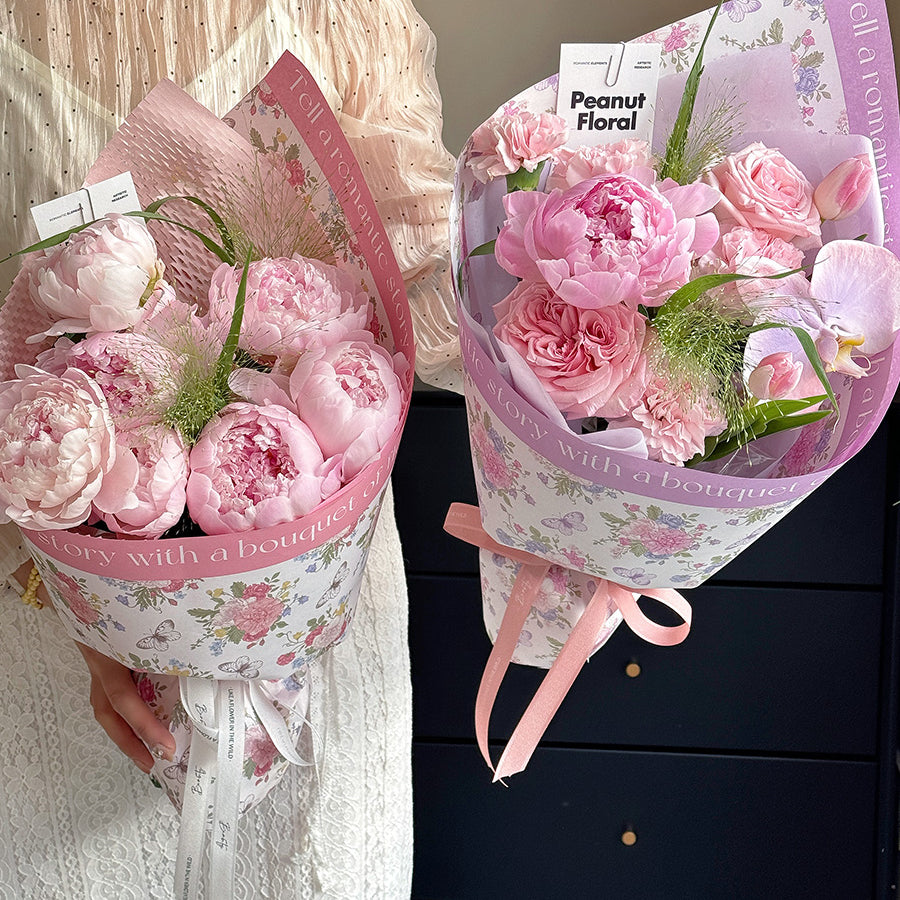 Floral Print Wrapping Paper Floral Print Wrapping Paper