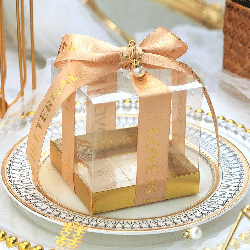 10pcs Small Transparent Square PVC Gift Boxes – Floral Supplies Store