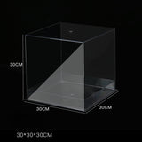 Load image into Gallery viewer, Square Transparent Acrylic Floral Arrangement Box