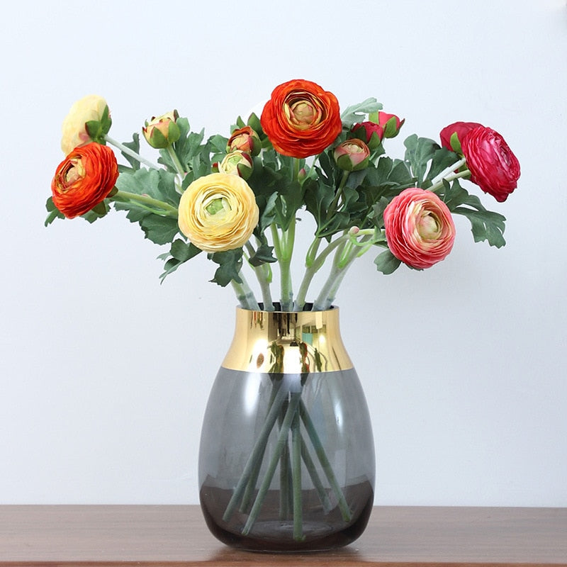 Single Stem Ranunculus Artificial Flower Floral Supplies Store