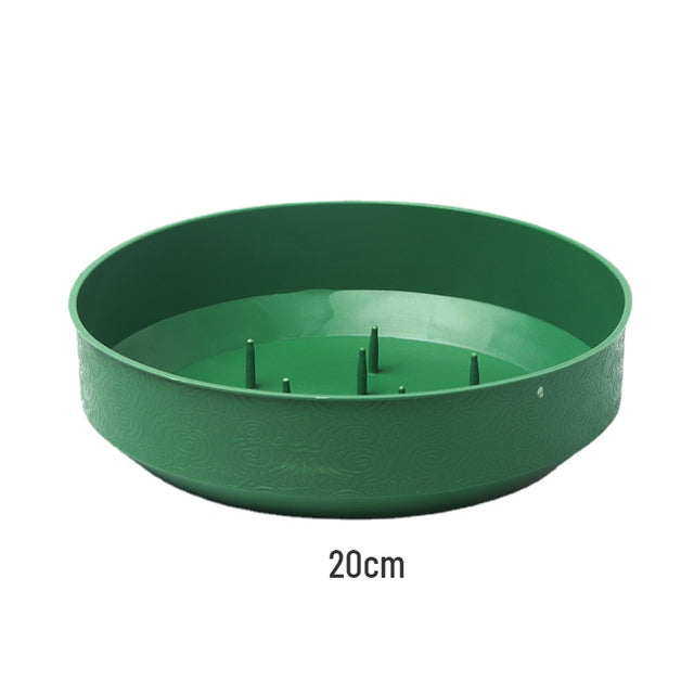 10pcs Green Centerpiece Trays for Flower Arrangements Floral Supplies