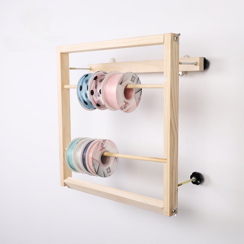 Wall Mounted Ribbon Roll Storage Rack – Floral Supplies Store