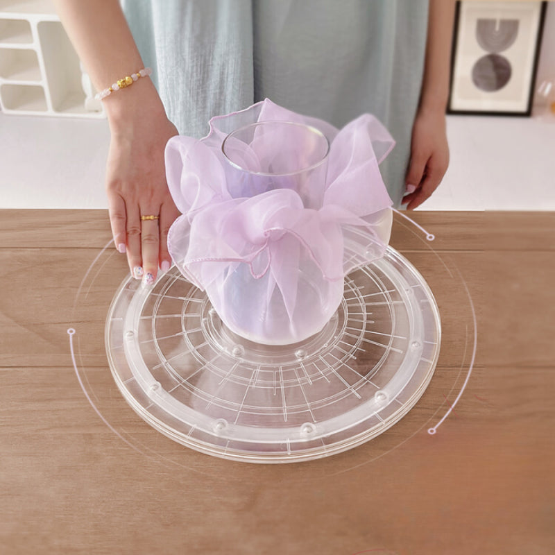 Rotating Tray for Flower Arrangement – Floral Supplies Store