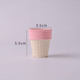 Load image into Gallery viewer, Set of 6 Ice Cream Cone Mini Plant Pots