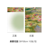 Load image into Gallery viewer, Oil Painting Theme Flower Wrap Paper Pack 10 (38x58cm)