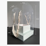 Load image into Gallery viewer, 5 Pieces Square PVC Transparent Flowers Gift Boxes