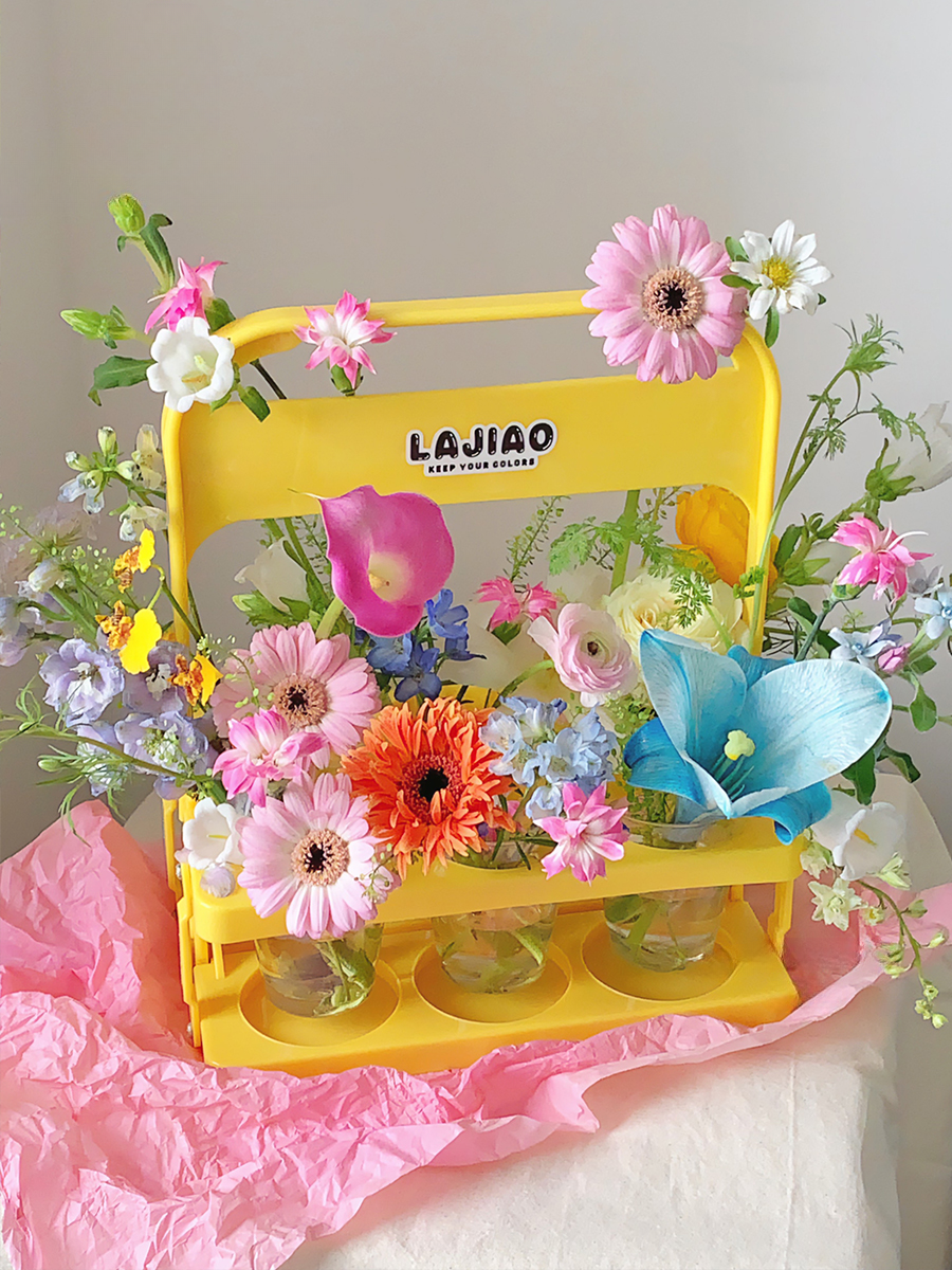 Floral Design Flower Arrangement Vases Foldable Holder – Floral Supplies  Store