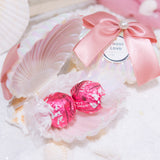 Load image into Gallery viewer, 10pcs Small Pearlescent Shell Gift Box with Ribbon