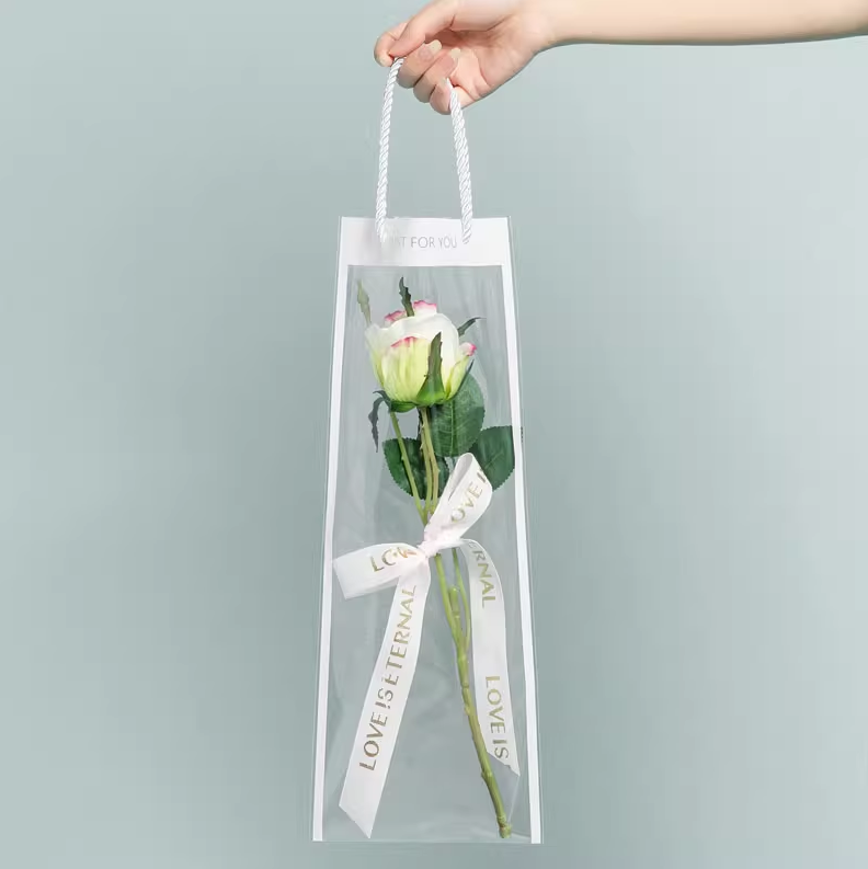 Floral best sale plastic bags