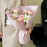 Load image into Gallery viewer, Bouquet Wrap Velvet Paper with Pearl Edge Pack 10 (53cmx58cm)