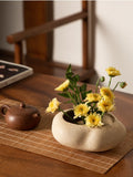 Load image into Gallery viewer, Japanese Ikebana Bowl Vase with Flower Frog
