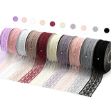Load image into Gallery viewer, Lace Florist Gift Ribbon (40mmx25Yd)
