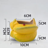 Load image into Gallery viewer, Starfruit Mini Size Ceramic Flower Pot
