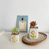 Load image into Gallery viewer, Pack of 2 Handmade Little Succulent Pots