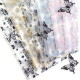 Load image into Gallery viewer, Frosted Butterfly Cellophane Bouquet Paper Pack 20 (58x58cm)