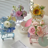 Load image into Gallery viewer, Small Cart DIY Floral Design Basket