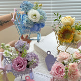 Load image into Gallery viewer, Small Cart DIY Floral Design Basket