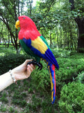 Load image into Gallery viewer, Artificial Bird Fake Parrot for Home Garden Decoration
