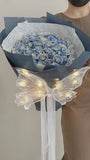Load image into Gallery viewer, LED Lace Butterfly Bouquet Embellishment