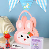 Load image into Gallery viewer, Happy Birthday Bunny Felt Gift Bag for Kids