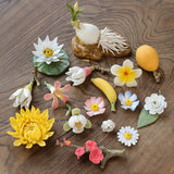 Load image into Gallery viewer, Flower Ceramic Incense Holder for Sticks