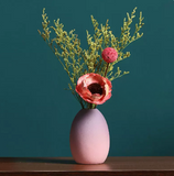Load image into Gallery viewer, Mini Colorful Ceramic Vase with Dried Flowers
