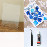 Load image into Gallery viewer, Dried Flowers Pressed Flowers Photo Frame DIY Kit