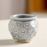 Load image into Gallery viewer, Set of 6 Mini Ceramic Pots with Drainage