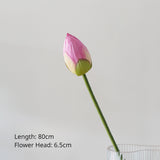 Load image into Gallery viewer, Artificial Long Stem Lotus Flower Lotus Leaf