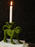 Load image into Gallery viewer, Flocking Monkey Resin Candle Holder
