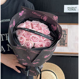 Load image into Gallery viewer, Heart Print Bouquet Wrap Paper Pack 20 (50x38cm)