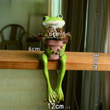 Load image into Gallery viewer, Adorable Frog-Themed Resin Succulent Planter
