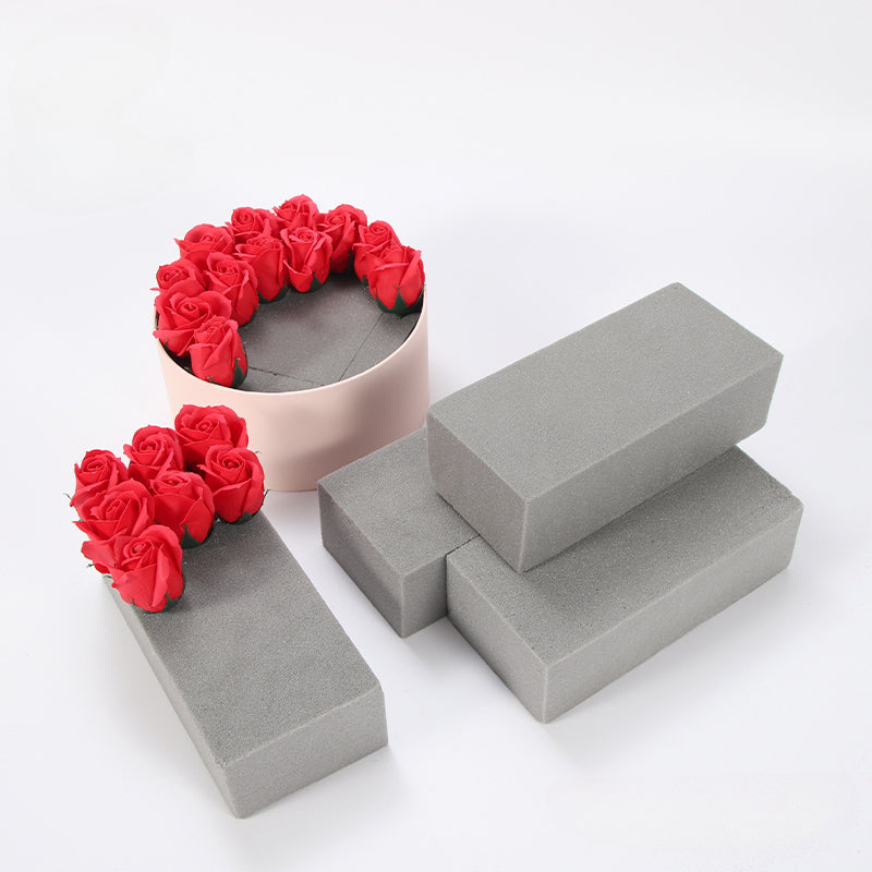 Pack of 6 Dry Floral Foam Blocks for Artificial Flower Arrangements with  Knife