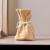 Load image into Gallery viewer, Crinkle Paper Bag Ceramic Vase