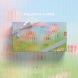 Load image into Gallery viewer, 3D Frosted Glass Gift Wrap Paper (50x70cm) Pack 2