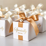 Load image into Gallery viewer, 20pcs Small White Gift Boxes with Ribbon