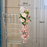 Load image into Gallery viewer, Wedding Aisle Chair Flowers Decorations