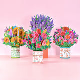 Load image into Gallery viewer, 3D Flowers Bouquet Greeting Cards for Mothers Day
