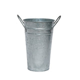 Load image into Gallery viewer, Galvanized Flower Buckets 9 Inch Pack 2