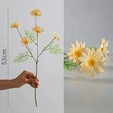 Load image into Gallery viewer, Artificial Daisy Spray with 5 Flower Heads