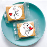 Load image into Gallery viewer, 500pcs Cute Match Man Stickers for Valentine&#39;s Day