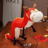 Load image into Gallery viewer, Chinese Dragon Plush Doll 45cm