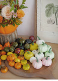 Load image into Gallery viewer, Plastic Pumpkin Container for Autumn Harvest Floral Design