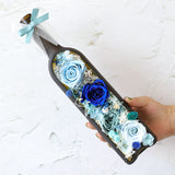 Load image into Gallery viewer, Preserved Flower Wine Bottle Vase DIY Kit