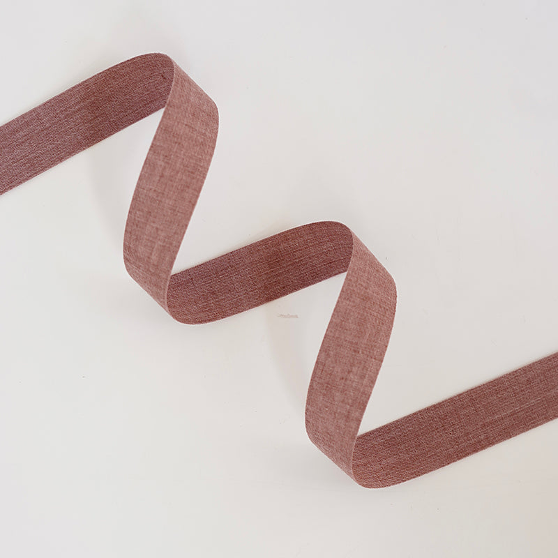 Korean Style Linen Ribbon (2.5cmx10Yd)