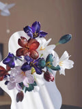 Load image into Gallery viewer, Minimal Style Acrylic Mirror Flower Vase Art Decor