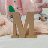 Load image into Gallery viewer, 4 Inch Wood Letters Sign Party Decor