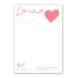 Load image into Gallery viewer, Valentine&#39;s Day Love Heart Print Bouquet Paper Pack 20 (37x53cm)