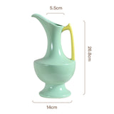 Load image into Gallery viewer, Contrast Color Vintage Milk Jug Vase